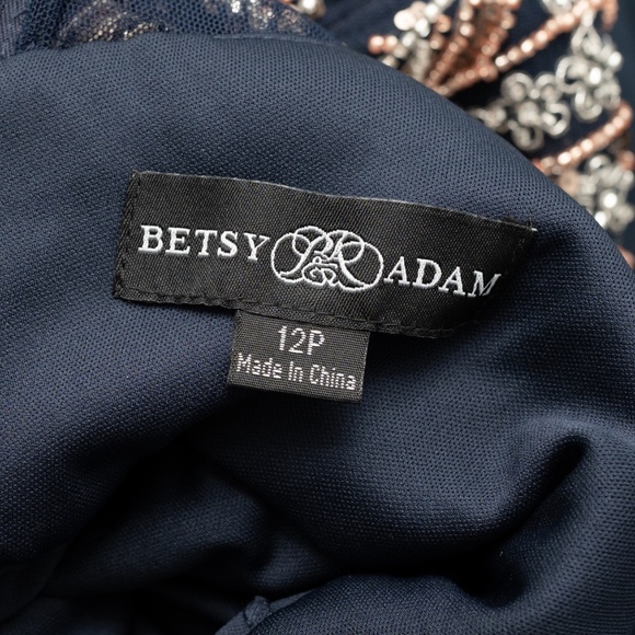 Betsy & Adam - Petite Beaded Gown - Picture 4 of 13